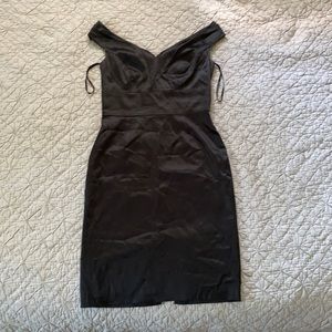 White House Black Market Satin Dress